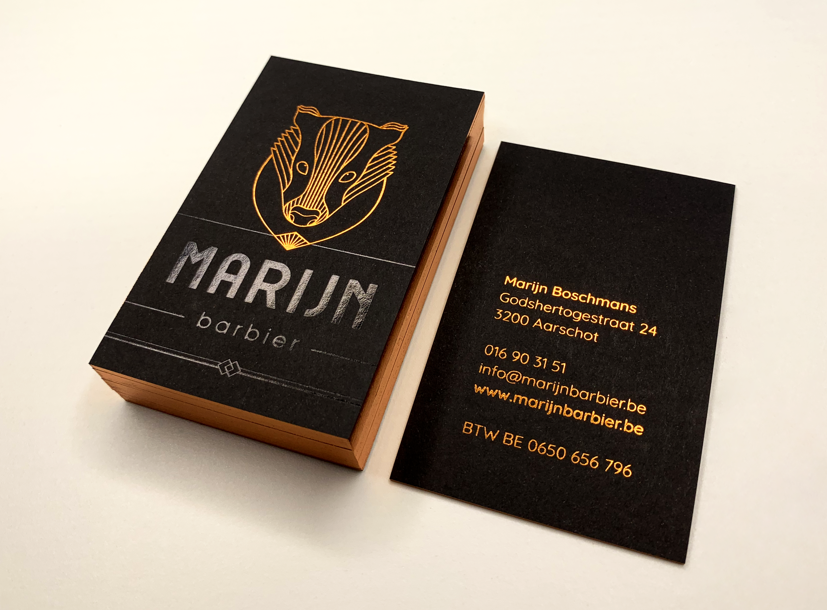 Business card design